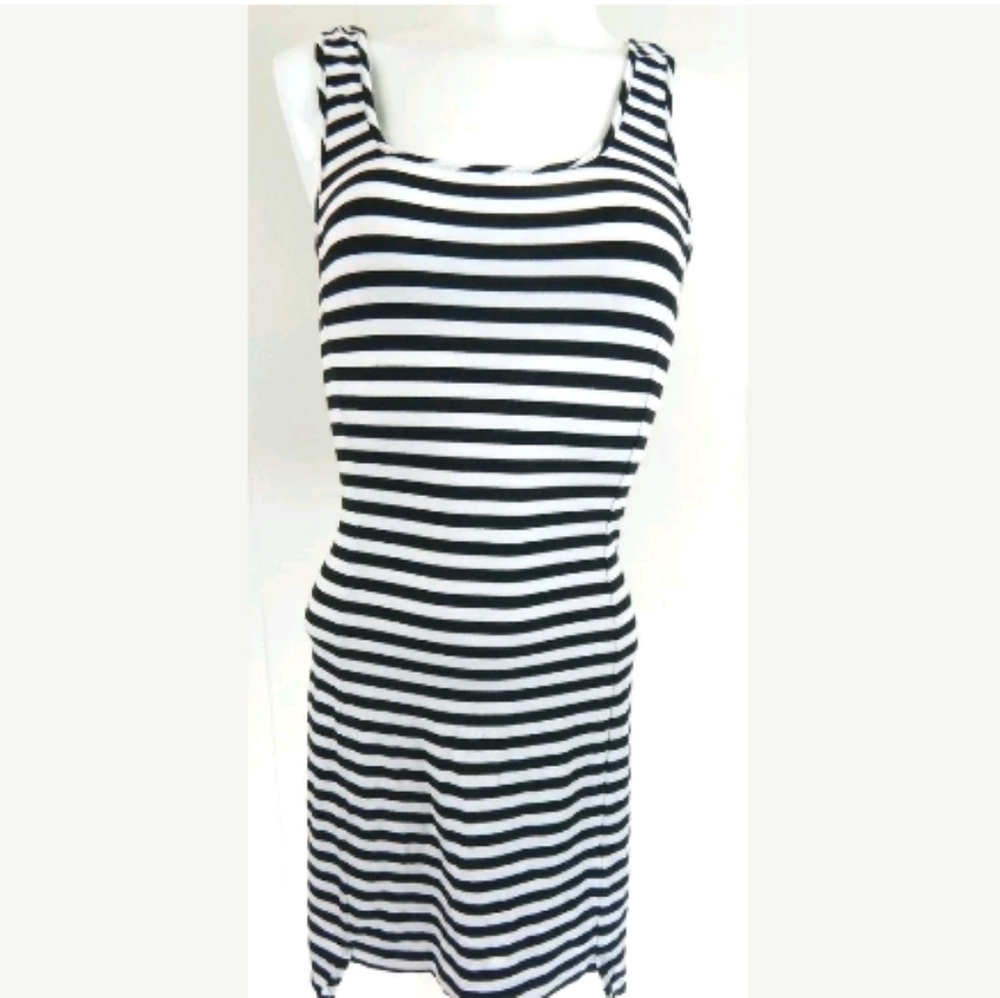 Torn Ronny‎ Kobo Striped Bodycon Mini Dress
